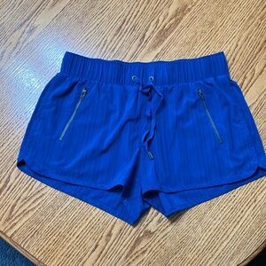 Athleta Royal Blue Athletic Drawstring Shorts